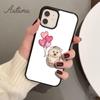 Hedgehog and Balloon Phone Case for iPhone 11 12 13 14 Pro Max Mini X XR XS SE 2020 6S 7 8 Plus Samsung Galaxy S21 S22 Shell