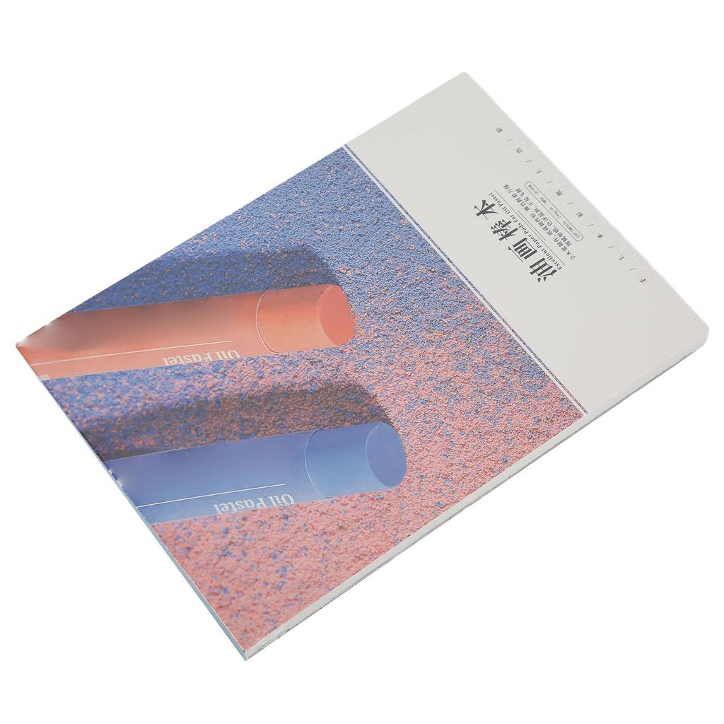 Oil Pastel Paint Paper Strong Toughness Adhesion Pure Wood Pulp Easy Coloring Glossy Hand Feel Oil
