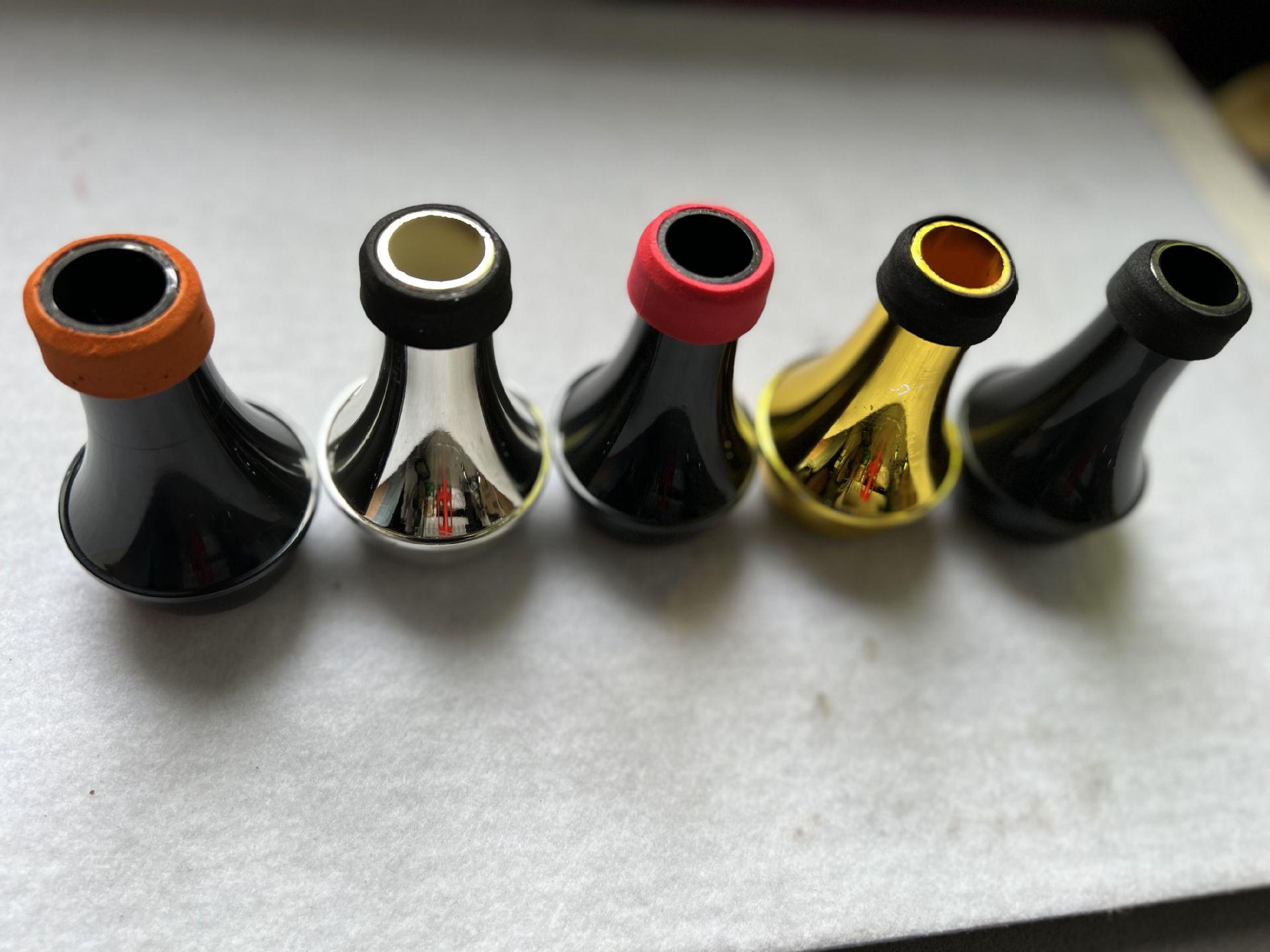 ABS Mini Mute Silencer for Woodwind Instruments Silver Mini Silencer оранжевый