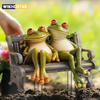 1PCS Retro Style Frog Outdoor Decoration Statue Courtyard Decoration Lawn Garden Decora Party Festival Decoration Frog Decora
