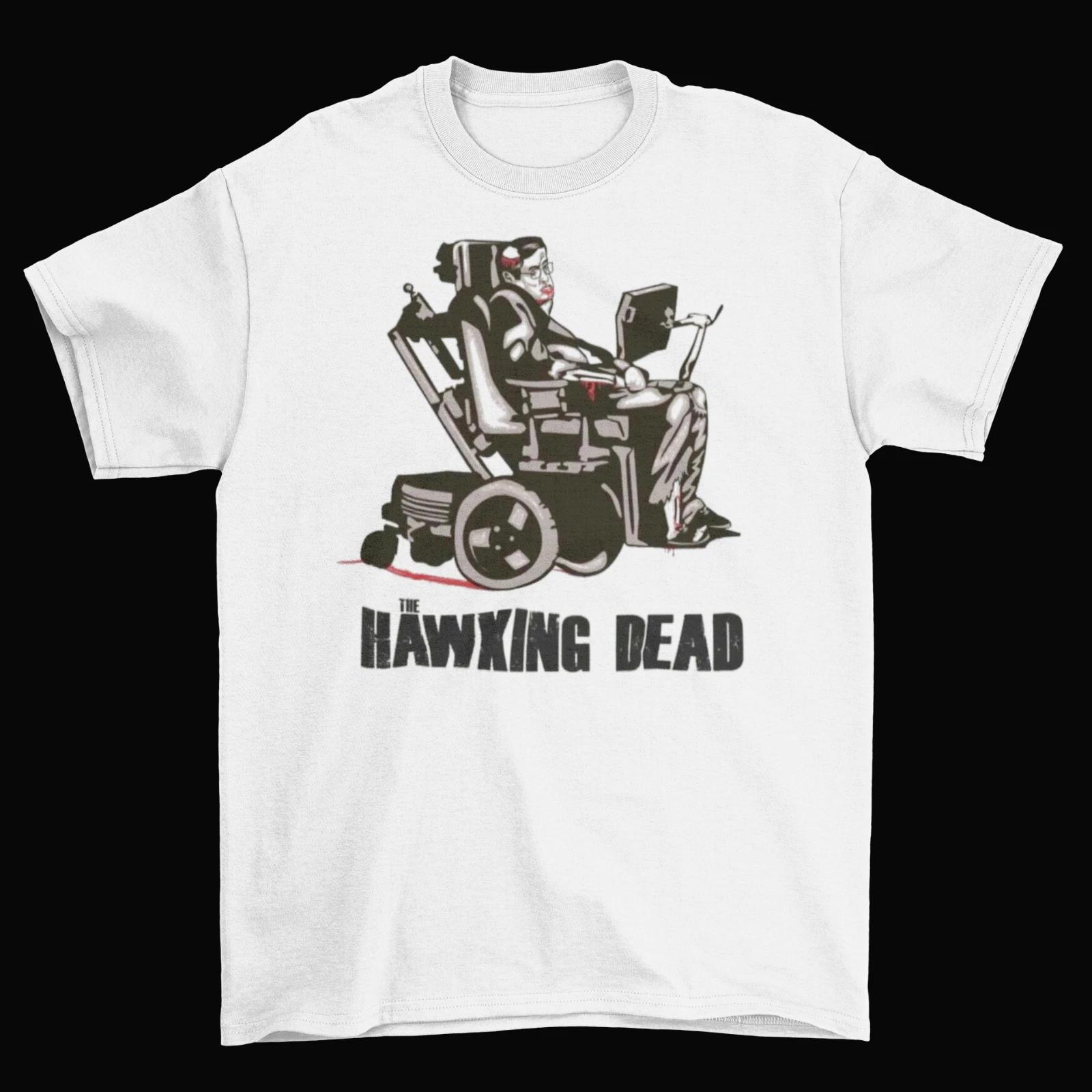 Steven Hawking T-Shirt Unisex Cotton TV Sizes The Walking Dead AMC Zombie New M