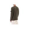 STONE ISLAND Crew Neck Solid Color Loose Fit Long Sleeve Sweatshirt Men Sweatshirt Brown 7915526A1-V0058