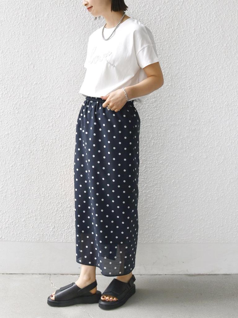 Ships for Women Fancy Cord Embroidered Logo Tee 312330053 One Size Web-Exclusive Off-White