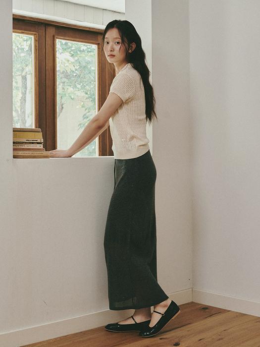 Banillaniteu Afternoon Linen Skirt (2 Colors)