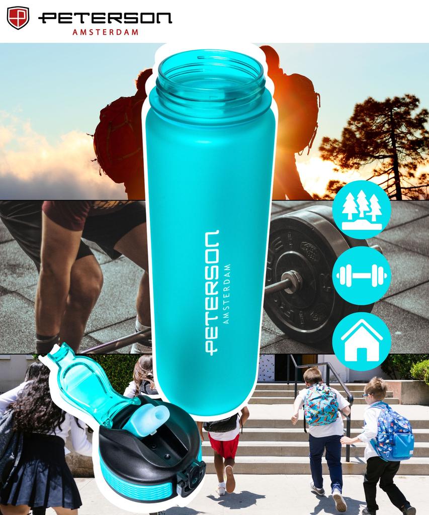 Water bottle 1L PTN HY-8014-1L-9645 Green