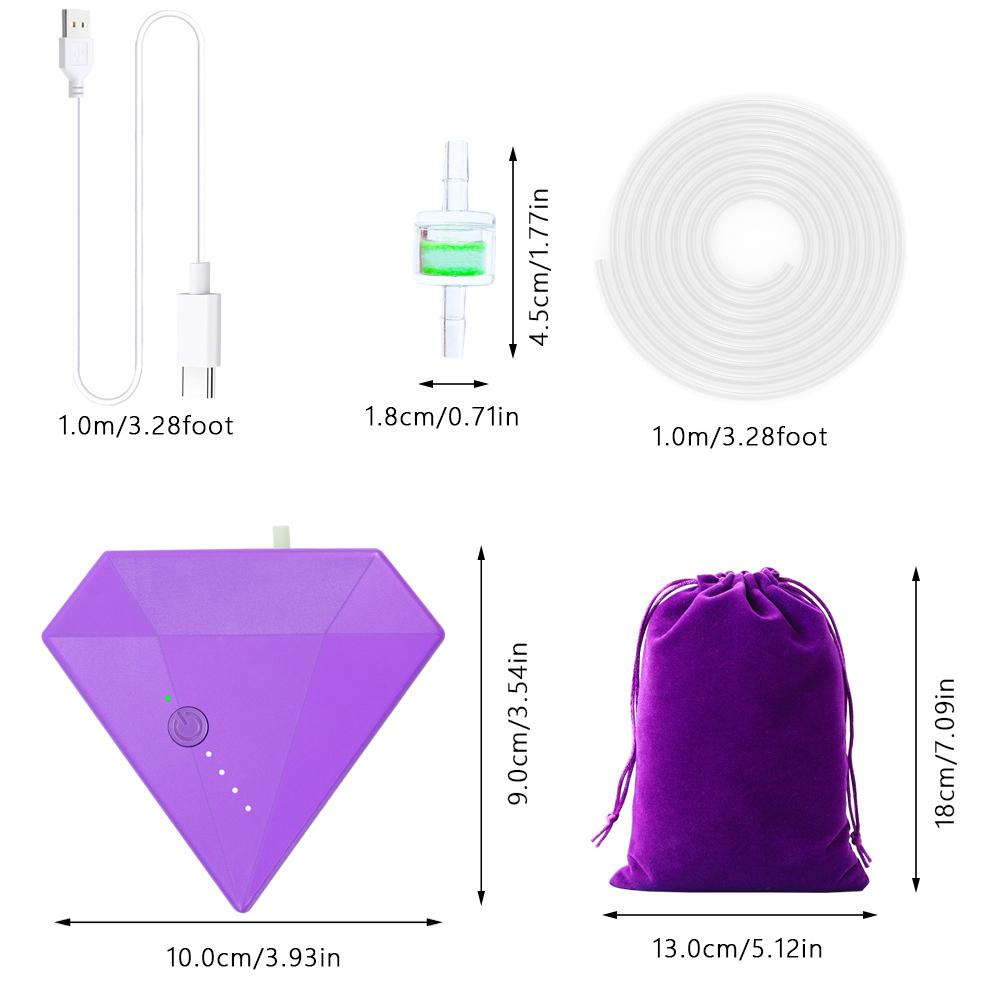 1 Set DIY Diamond Painting Pen Kit 1200mAh Rechargeable 3 Gears Adjustment Diamond Painting Vacuum Suction Point Drilling Tool