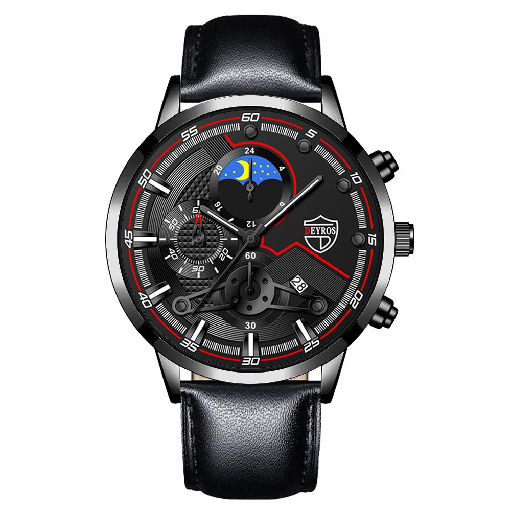 Men S Watch Fully Automatic Quartz Watch Luminous Calendar Single watch