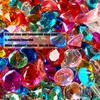 Assorted Color Educational Crystal Gem 30mm Sparkling Stone For Children Sorting Craft Activities