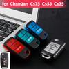 Carcasă pliabilă pentru chei de mașină din TPU moale Husă pentru geanta Shell breloc pentru Changan CS75 Eado CS35 Raeton CS15 V3 V5 V7 Accesorii de protecție