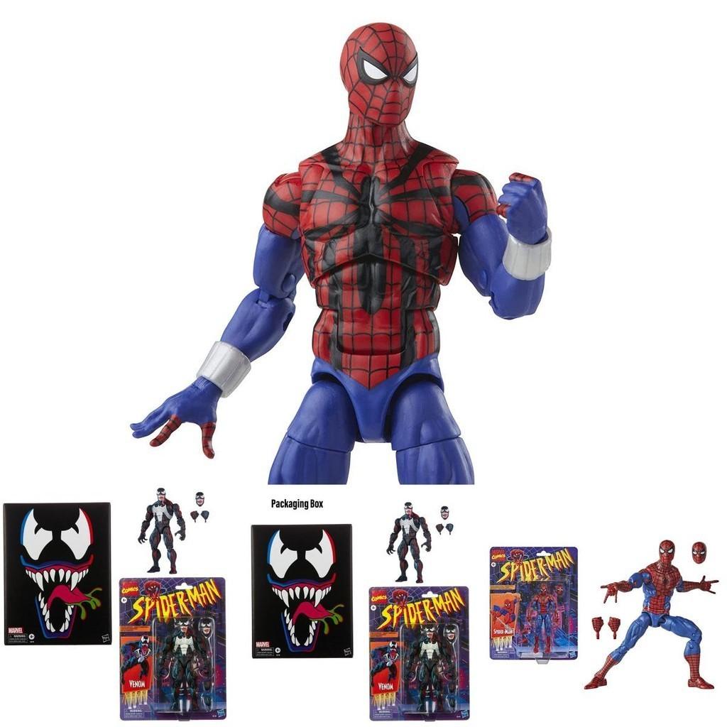 Spider-man Jointed Figurine Model Toy 15cm Height Venom Edition