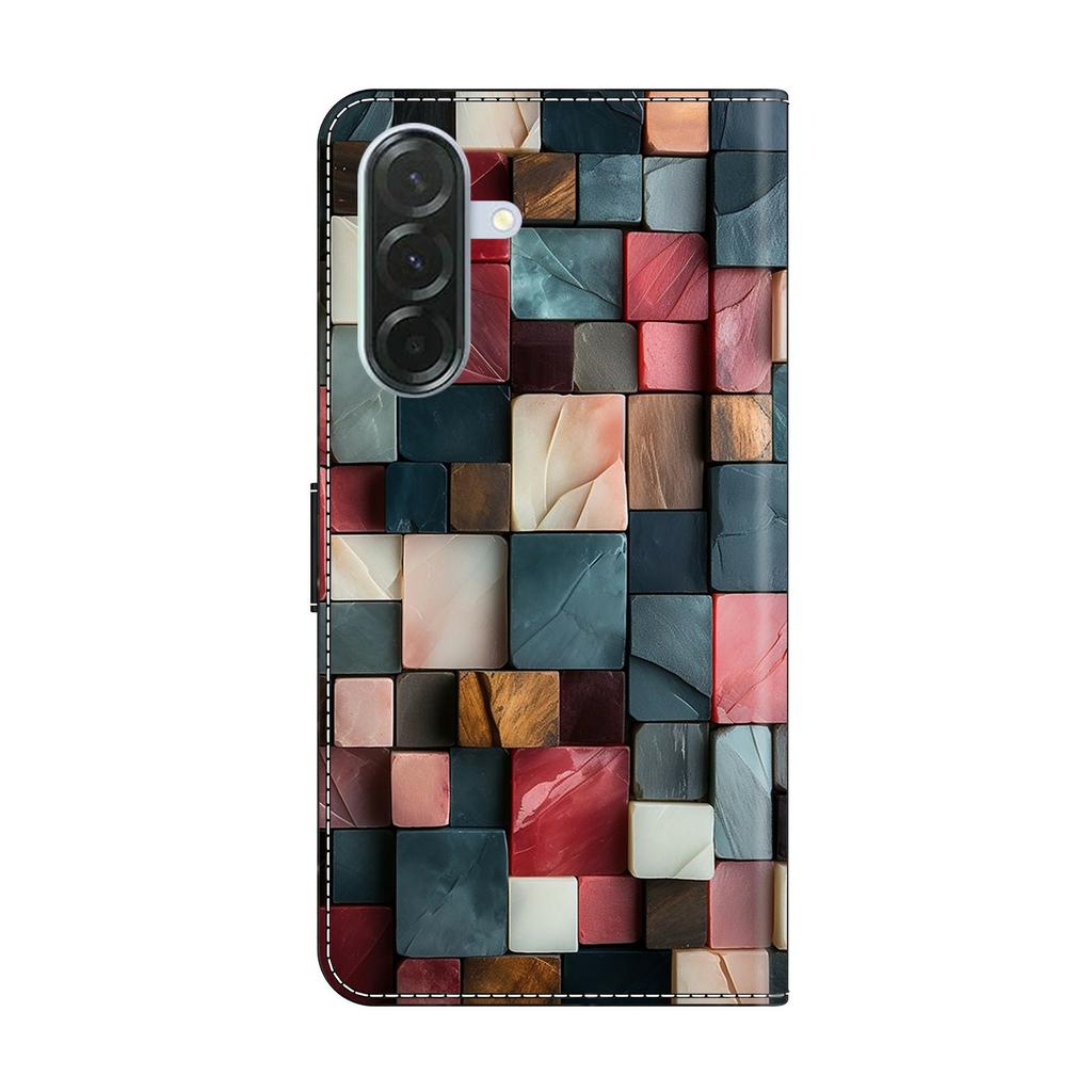 For Samsung Galaxy A56 5G / A36 5G Wallet Case Foldable Stand Pattern Printing Leather Flip Phone Cover