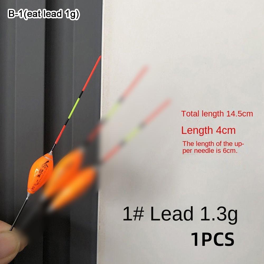 1PC Portable Fishing Floats Rock Fishing Drift Bar Fir Fish Drift Set Weight Tail Bobbers Vertical Drift Light Float 1.3g-2.0g