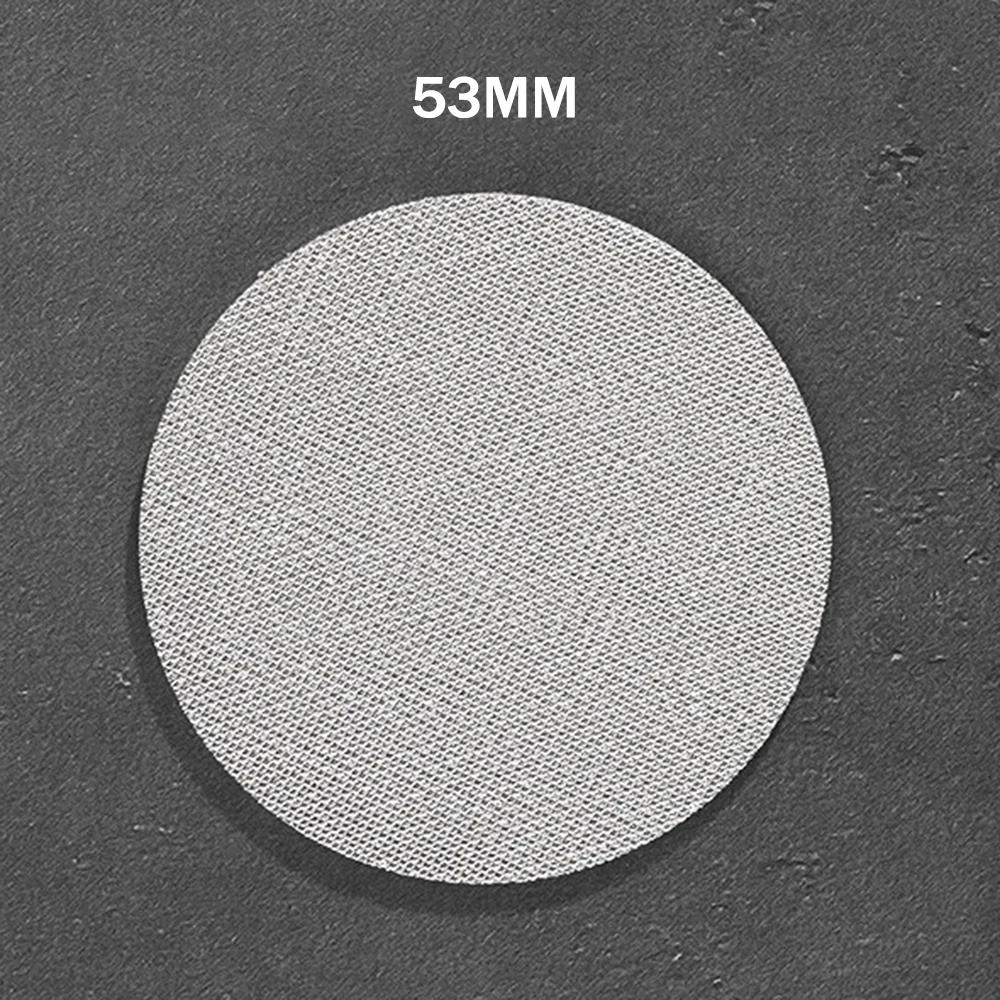 51/53/58mm Coffee Secondary Water Distribution Net 1mm/1.7mm Stainless Steel Filter Coffee Handle Sintered Net Coffee Utensils