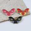 Butterfly Cartoon Insect Brooch Pin - Unique Design Alloy Badge and Corsage Accessory