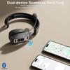 Bluetooth-Headset mit Mikrofon, LKW-Fahrer Bluetooth-Headset mit KI-Geräuschunterdrückung & Stummschalttaste, Kabellose On-Ear-Kopfhörer
