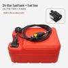 12L/24L External Spare Fuel Tank for Parsun, Hangkai, Yamaha Outboard Motors