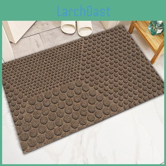 Recycled Mat Removes Dirt Door Antislip Base Cuttable Geometric Pattern Indooroutdoor Use Entrance Rug For Kitchen Garage