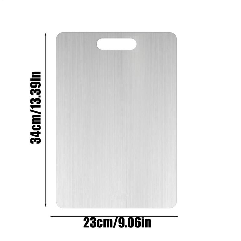 2mm Titanium Snijplank Antislip Dubbelzijdig Voedselveilig Snijplank Veilige Hakmat Voor Groenten Vlees Fruit