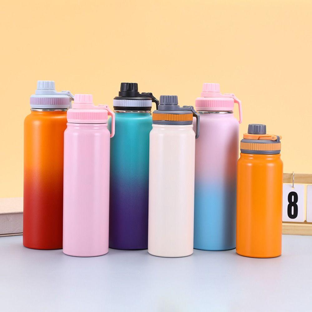 Portable Thermos Cup 800ml Insulated Tumbler Kettle Vacuum Flasks  Office