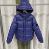 Mens Hooded Quilted Short Puffer Jacket Streetwear Casual Winter Warm Coat