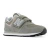 New Balance NB 574 Comfortable Abrasion Resistant Low top Kids Lifestyle Shoes Gray Kids' PV574EVG