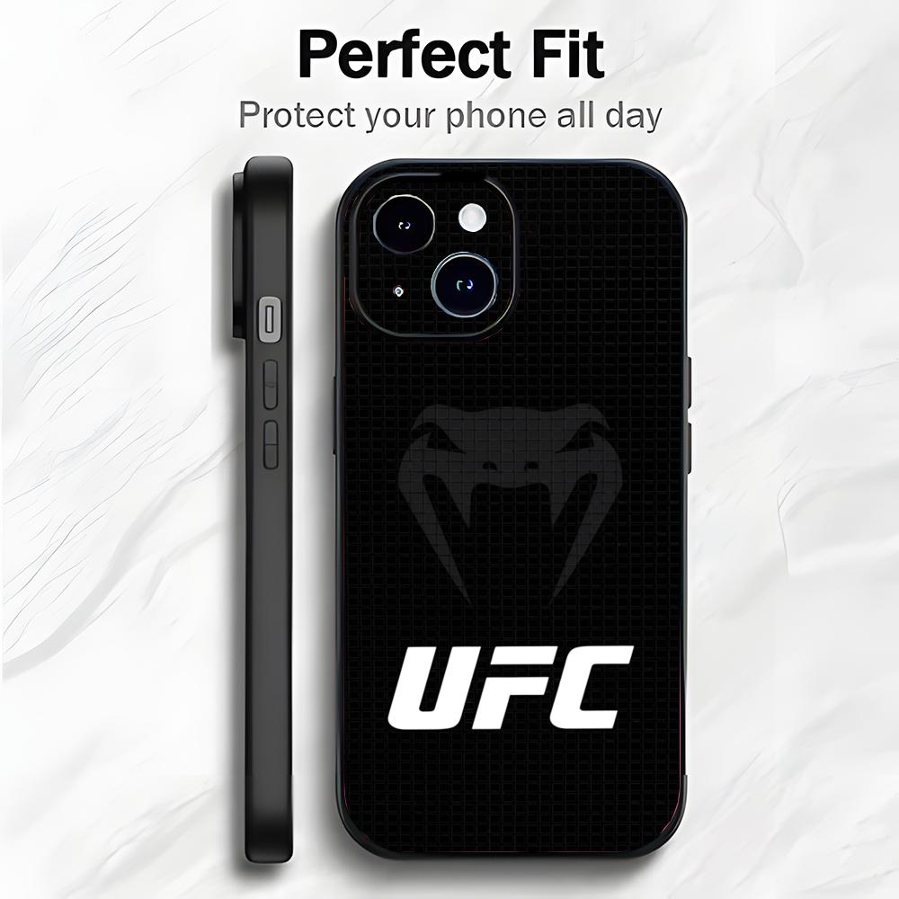 Brutale Kampfsportorganisation U-UFC Handyhülle Handyhülle Trend Weiche Verpackung Leicht Für iPhone17 16 15 14 ProMax