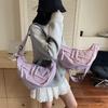 Large Capacity Bag Women's New Korean Version Messenger Bag Fashionable and Simple Dumpling Bag Casual and Lightweight Shoulder Bag Women