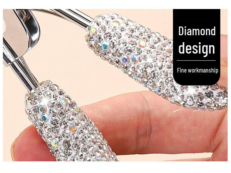 Strass Weitwinkel Wimpernzange - Tragbares Schönheitswerkzeug