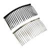 10pack Metal Bridal Wedding Comb Slide Bun Holder Headpieces Clips Grips for Elegant Wedding Accessories