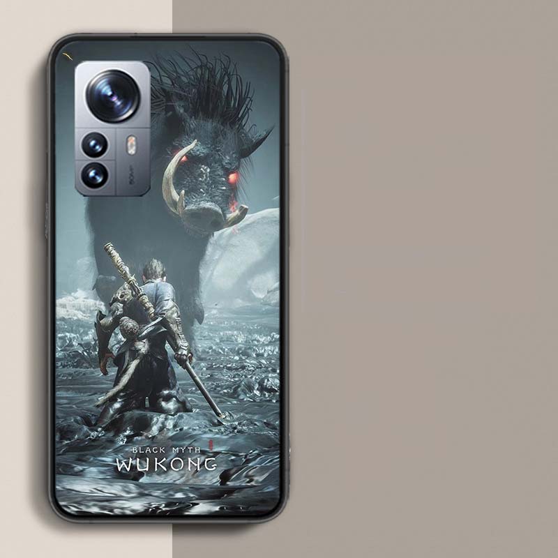 Black Myth Wu Kong Phone Case For Redmi Note 13 Pro Plus 14 Pro+ 12S 12 11S 11T 11E 11 10S 10 9S 9 Xiaomi Capa TPU