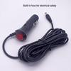 12V/24V Cigarette Lighter Subwoofer Switch Cable for Atmosphere Lights & Massager