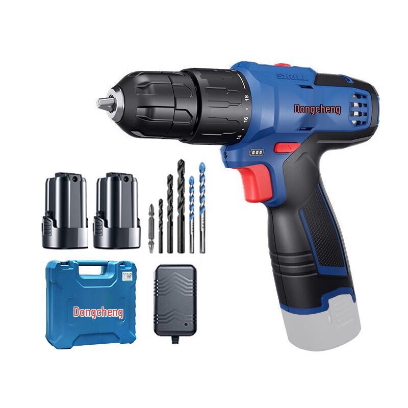 Dongcheng 16V Cordless Lithium-Ion Drill & Screwdriver CN Plug (adapter Included)