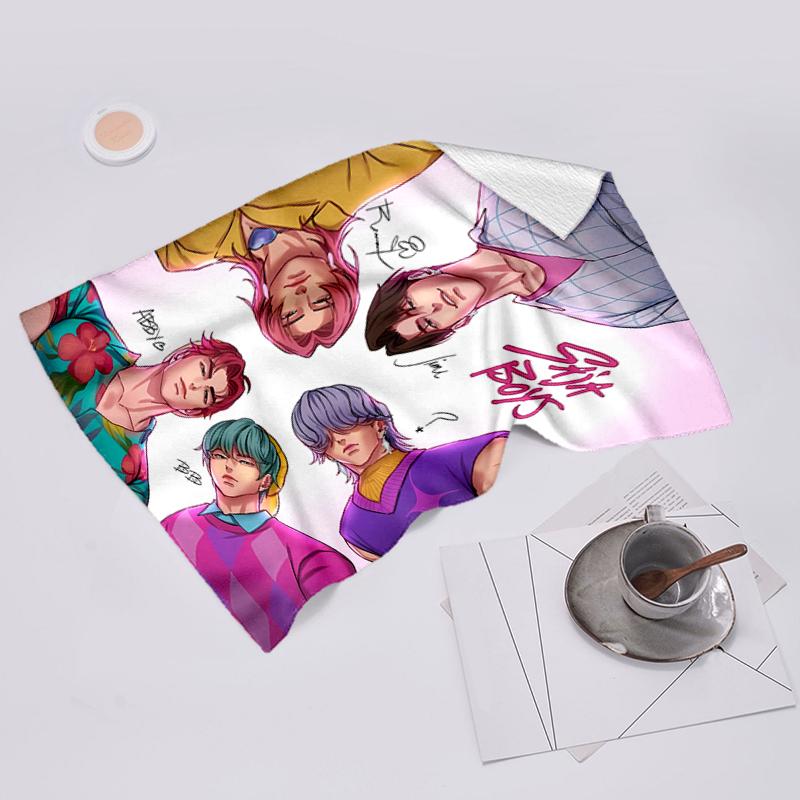Beach Towel with K-Pop Demon Hunters Pattern - Soft,absorbent,machine Washable Lightweight&Modern,swimming,Travel Essentials