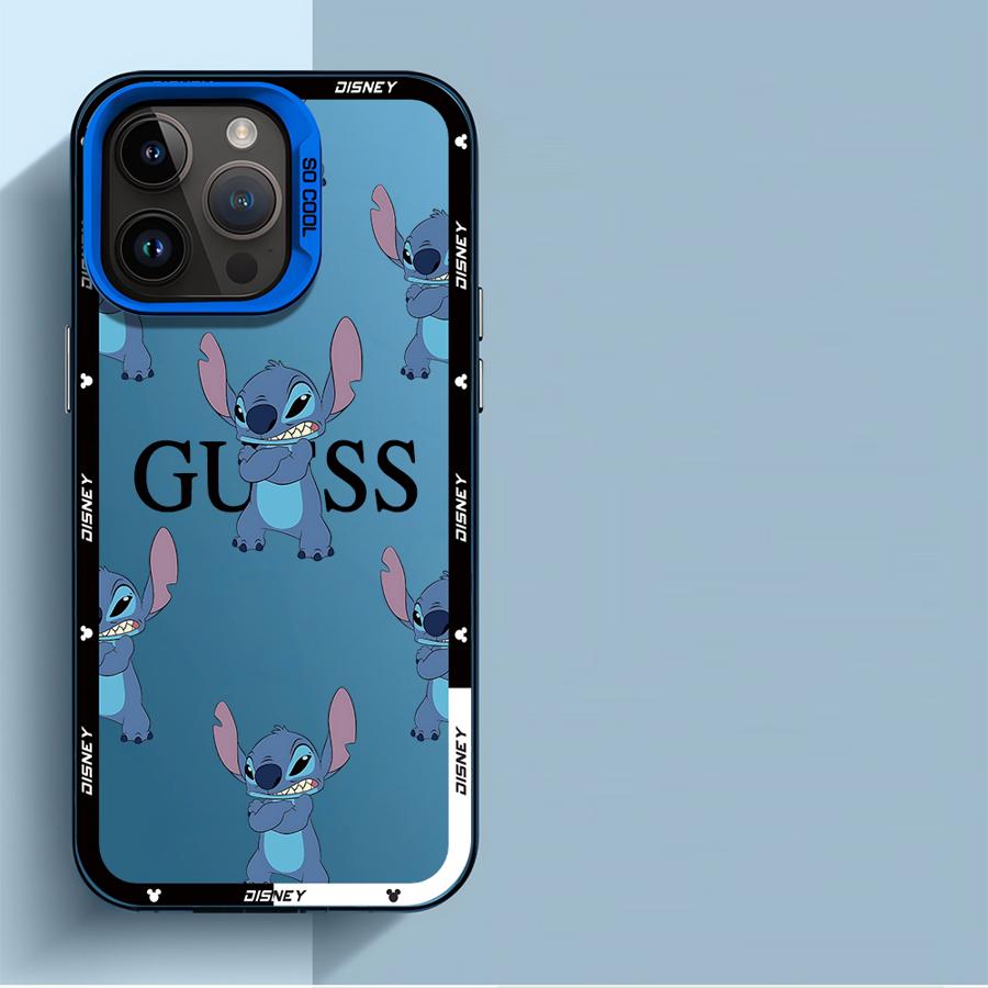 

Модный чехол для телефона Disney Stitch для Apple iPhone 16 11 Pro Max 15 Plus XS Max X 13 12 Pro XR 14 Pro Мягкий чехол Силикон for iPhone 16