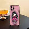 L-Lovely S-Santoro G-Gorjuss Series Phone Case Silicone Soft For IPhone 17 16 15 14 13 12 11 X XR Plus Pro Max Plus