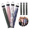 Clear Transparent Tube Bag Portable Zipper Storage Bag for Card Game Mat  Round Storage Tube