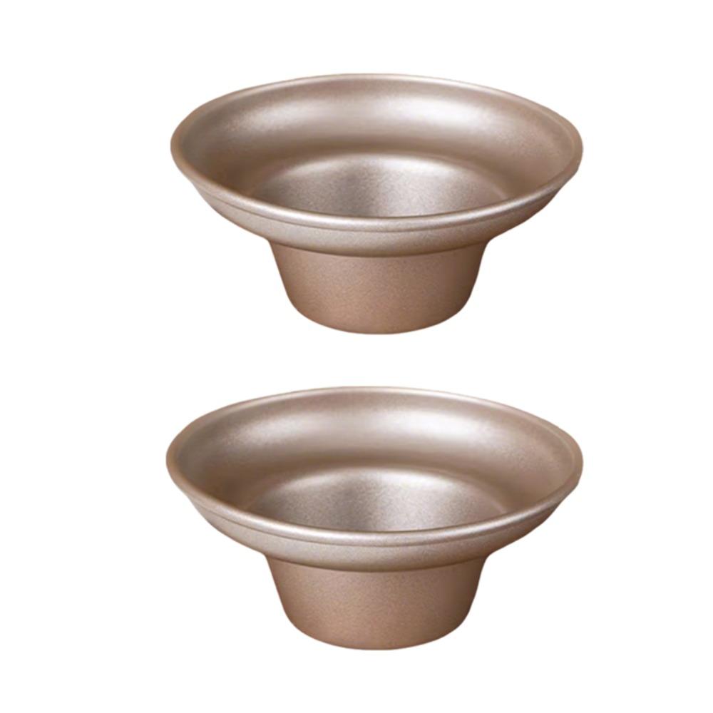 2pcs Reusable Mushroom Shape Cupcake Mold Non-stick Baking Mold Practical Muffin Baking Cup  Party L