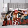 Katseye Kpop Music Blanket Quality Soft Warm  Throw Blanket Winter Students Bedroom Funny Bedspread