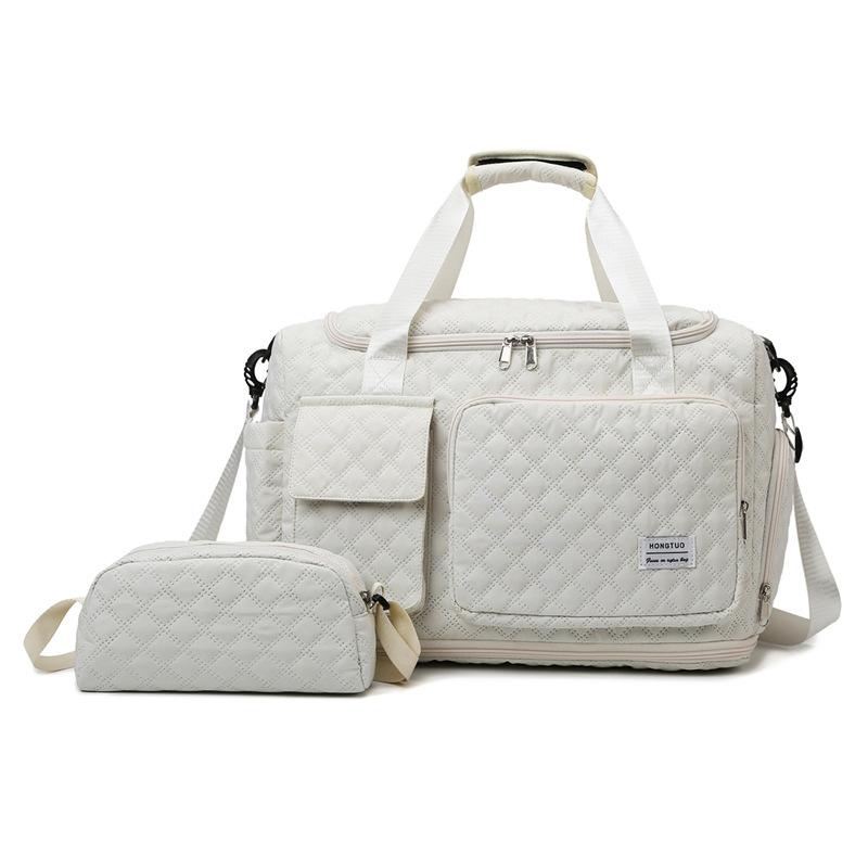 New travel bag dry and wet separation fitness bag large capacity yoga bag sports tote bag shoulder messenger bag