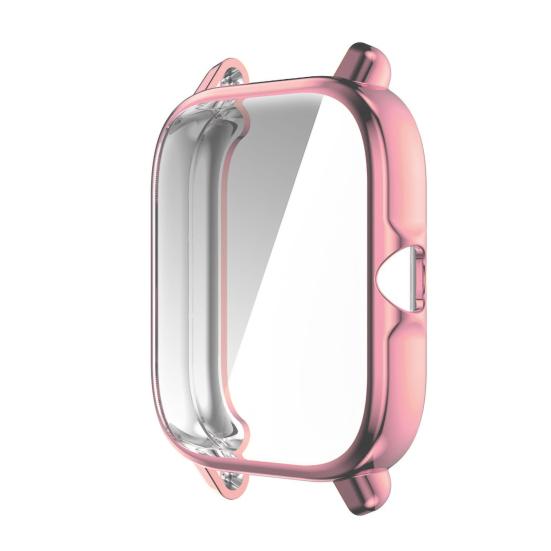 Watch Case Anti-scratch Electroplating TPU Smart Watch Full Protector Cover Shell for Amazfit GTS 3