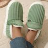 Fashion New Warm Short Plush Cotton Shoes Winter Women Cotton Shoes Platform Fur Nonslip Lady Shoes Comfort Casual House Men Shoes 2025
