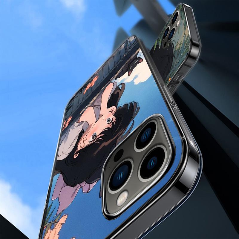 Cute Anime Ins Girls Animal Cat Phone Case For iPhone 17 Air 16 Pro Max 16E 15 + 14 Plus 11 12 13 Mini 7 8 SE Gift Print Cover F