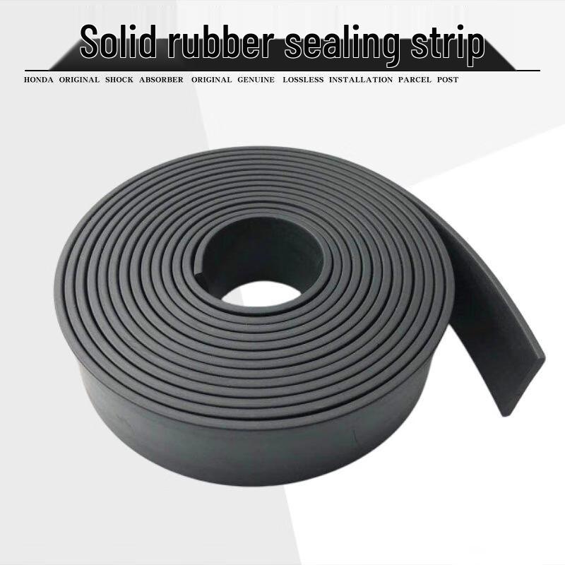 JNL Oil-Resistant Flat Solid Rubber Sealing Strip