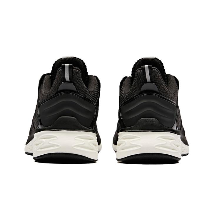 Anta Running Series Wormhole Technology Durable Breathable Low-Top Running Shoes Women sneaker Black White 12845588-1