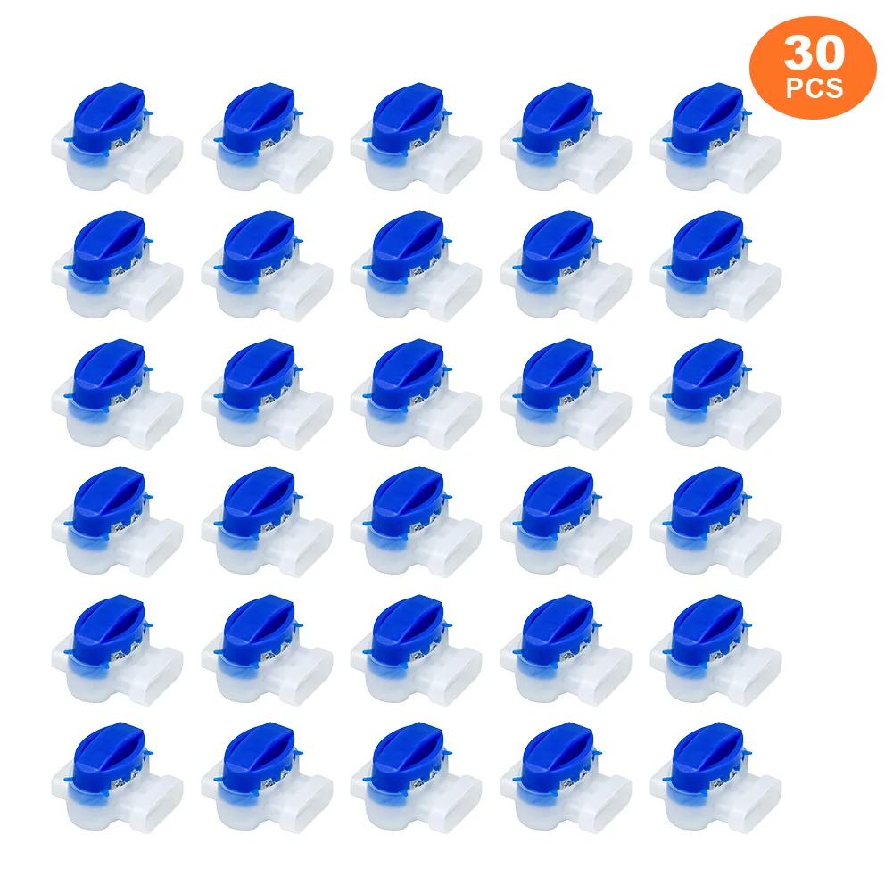 for Gardena/Husqvarna/Worx/Robomow Lawnmower Electric Cable Connectors Waterproof Connecting Clips for Robotic Lawnmower Pack