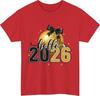 Hello 2026 New Year TShirt Festive Disco Ball Tee Happy New Year Gift Party Top