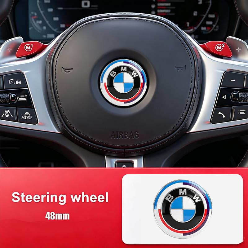 Vbjly8 BMW Auto Frontgrill Heckkofferraum Emblem Deckel Zubehör für BMW M E46 E90 E60 F30 F10 E39 E36 F20 G30 G20 E87 E92 E91 E30 F31 X3