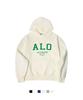 Sweat à capuche surdimensionné en polaire avec logo Alo (Soh4-3Al02)