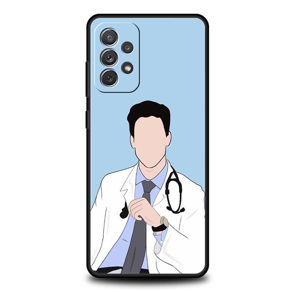 Doctor Nurse Medical Medicine Case for Samsung A51 A71 A21S A12 A15 A25 A31 A41 A23 A33 A53 A73 A05S A13 5G A35 A55 Cover