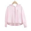 Kinder Bär Eis Seide Sonnenschutz Kapuzenpullover UPF50+ Leichte Atmungsaktive UV-Schutz Sommerjacke für Jungen und Mädchen